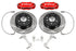 BMR 08-23 Dodge Challenger Brake Kit For 15in Conversion Red Calipers Demon/Redeye