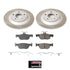 Power Stop 20-22 Mazda CX-30 Rear Semi-Coated Rotor Kit