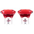 Power Stop 03-04 Infiniti G35 Rear Red Calipers - Pair