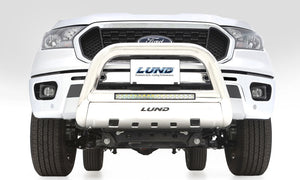 Lund 2019 Ford Ranger Bull Bar w/Light & Wiring - Polished Stainless