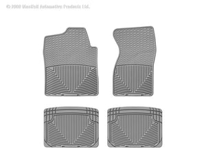 WT Rubber Mats - Rear - Grey