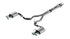 Borla 2024 Ford Mustang Dark Horse 5.0L V8 w/ Active Exhaust S-Type Cat-Back Exhaust System