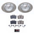 Power Stop 02-05 Audi A4 Quattro Rear Semi-Coated Rotor Kit