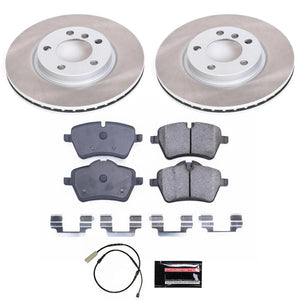 Power Stop 13-16 Mini Cooper Paceman Front Semi-Coated Rotor Kit