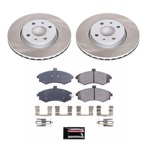 Power Stop 02-05 Hyundai Elantra Front Semi-Coated Rotor Kit