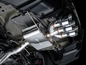 AWE Tuning 2024 Acura Integra Type S DE5 FWD Track Edition Exhaust w/ Triple Chrome Silver Tips