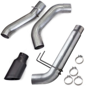 Banks Power 19-23 Dodge Ram Mega Cab 6.7L Cummins Monster Exhaust - SS Single Exhaust w/ Black Tip