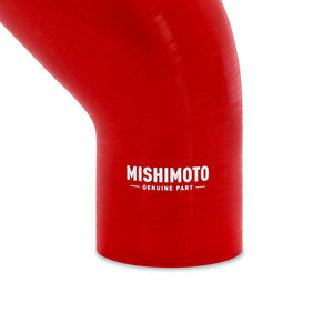 Mishimoto Silicone Reducer Coupler 45 Degree 2.5in to 3in - Red