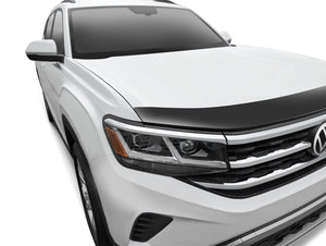 AVS 20-24 VW Atlas Cross Sport/ 21-24 VW Atlas Aeroskin Low Profile Acrylic Hood Shield - Smoke