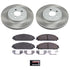 Power Stop 05-08 Dodge Magnum Front Semi-Coated Rotor Kit