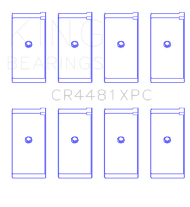 King Engine Bearings Mitsubishi 4G63/4G64/->1992 (Size +.026mm) Connecting Rod Bearing Set