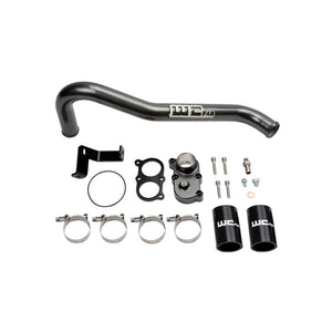 Wehrli 06-10 Duramax LBZ/LMM Thermostat Housing Kit - Semi-Gloss Black