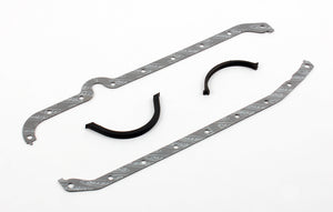 Cometic Chevy Gen1 Small Block V8 .094in Fiber Oil Pan Gskt Kit-Right Side Dipstick-Thick Front Seal