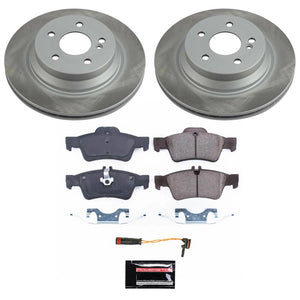 Power Stop 07-09 Mercedes-Benz E550 Rear Semi-Coated Rotor Kit