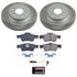 Power Stop 07-09 Mercedes-Benz E550 Rear Semi-Coated Rotor Kit