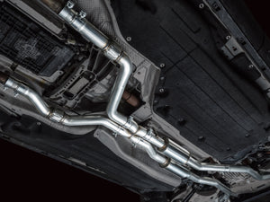 AWE Tuning 2020+ Ford Explorer ST Touring Edition Exhaust w/ Diamond Black Tips