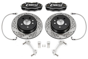 BMR 08-23 Dodge Challenger Brake Kit For 15in Conversion Black Calipers Non-Demon/Redeye