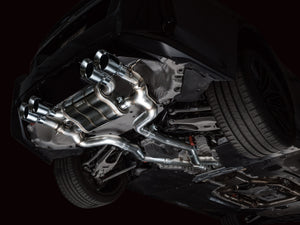 AWE Tuning 23-24 BMW G87 M2 Track Edition Exhaust - Chrome Silver Tips