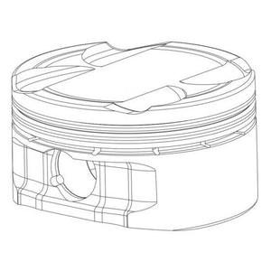 CP Piston 17-20 Yamaha Sidewinder Arctic Cat 9000 998cc - Bore (80mm) - Size (Standard) - CR (9:1)