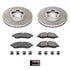 Power Stop 15-19 Ford Transit-350 Front Semi-Coated Rotor Kit