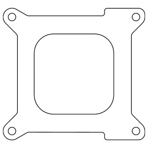 Cometic NASCAR 4 Barrel .047in Fiber Carburetor/Throttle Body Mounting Gasket - Open Plenum