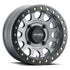Method MR401 UTV Beadlock 15x6 / 5+1/49mm Offset / 5x4.5 / 72mm CB Titanium Wheel - Matte Black Ring