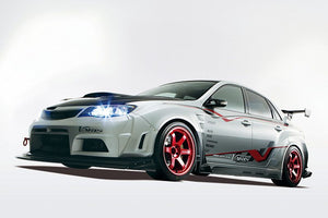 VARIS Wide Body Kit Full Kit D for 2007-14 Subaru WRX STi [GVB] VASU-143