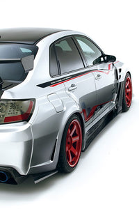 VARIS Wide Body Kit Full Kit D for 2007-14 Subaru WRX STi [GVB] VASU-143