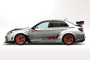 VARIS Wide Body Kit Full Kit D for 2007-14 Subaru WRX STi [GVB] VASU-143