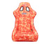 NRG FRP Bucket Seat PRISMA ULTRA SLICE Edition W/ Gold Pearlized Back Pizza Microfiber Print - Large