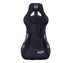 NRG FIA Competition Seat w/Competition Fabric - FIA homologated SM w/ Carbon Back Finish