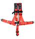 NRG SFI 16.1 5PT 3in. Seat Belt Harness / Latch Link - Red