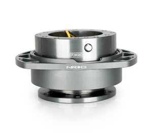 NRG Quick Release Kit Gen 257 - GunMetal Body / GunMetal Cutout Ring