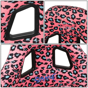 NRG FRP Bucket Seat PRISMA SAVAGE II Edition Vegan Matl. w/ Phone Pkt. - Hombre Pearl Back - Medium