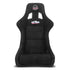 NRG FRP Bucket Seat PRISMA Edition w/Pearlized Back Black Alcantara - X Large
