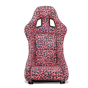NRG FRP Bucket Seat PRISMA SAVAGE II Edition Vegan Matl. w/ Phone Pkt. - Hombre Pearl Back - Medium
