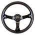 NRG Carbon Fiber Steeering Wheel (350mm) Deep Dish - Full Carbon