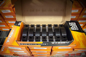 Titan Motorsports - 2JZ BILLET MAIN CAPS FOR THE SUPRA MK4