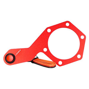 NRG Steering Single Switch - Extended Kit Red
