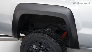 Bushwacker 14-18 GMC Sierra 1500 Extend-A-Fender Style Flares 2pc 69.3/78.8/97.8in Bed - Black