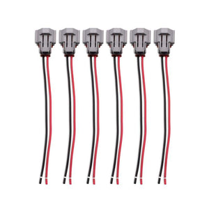 BLOX Racing Injector Pigtail Denso Female - Set Of 6