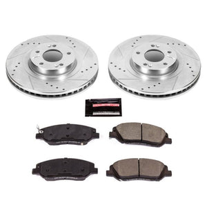 Power Stop 17-18 Hyundai Santa Fe Front Z23 Evolution Sport Brake Kit