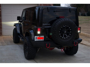 Spyder Jeep Wrangler 07-15 LED Tail Lights Black ALT-YD-JWA07-LED-BK