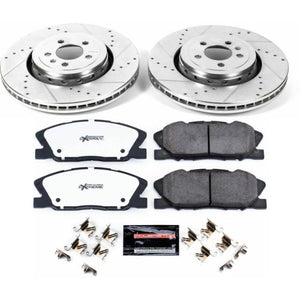 Power Stop 14-22 Dodge Charger Front Z26 Street Brake Kit