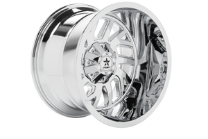 RBP 65R Glock 22x14 8x170 BP / 4.5 BS -76mm Offset 125mm CB (Hub Centric) Chrome Wheel