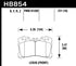Hawk 07-17 Lexus LS460 / 08-16 Lexus LS600h Performance Ceramic Street Front Brake Pads