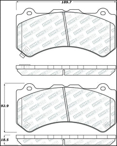 StopTech Street Select Brake Pads - Front