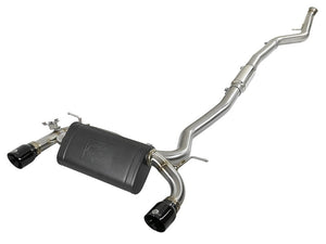 aFe MACH Force-Xp 3in 304 SS Cat-Back Exhaust w/ Black Tips 12-15 BMW 335i (F30) L6 3.0L (t) N55