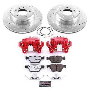 Power Stop 09-16 BMW Z4 Front Z26 Street Warrior Brake Kit w/Calipers