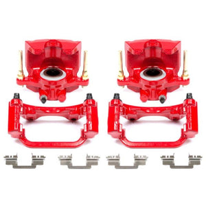 Power Stop 07-16 Cadillac Escalade Rear Red Calipers w/Brackets - Pair